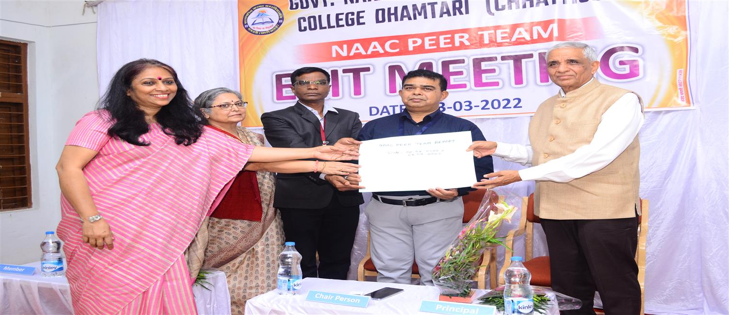NAAC Visit 02 to 03 March 2022